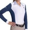 Romfh Women's Signature Long Sleeve Show Shirt - Navy/White 2 Romfh Women's Signature Long Sleeve Show Shirt - Navy/White -Ovation Store 616298 800 800