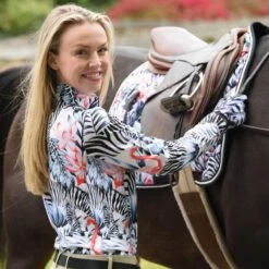 Ovation Women's Altitude II Print Sun Shirt - Zebra 3 Ovation Women's Altitude II Print Sun Shirt - Zebra -Ovation Store 616397 800 800