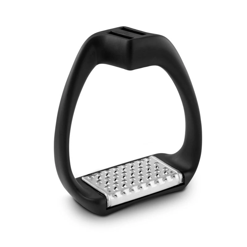 Royal Rider Evo 80 Stirrups - Black/Stainless Steel Pad Royal Rider Evo 80 Stirrups - Black/Stainless Steel Pad -Ovation Store 621338 800 800