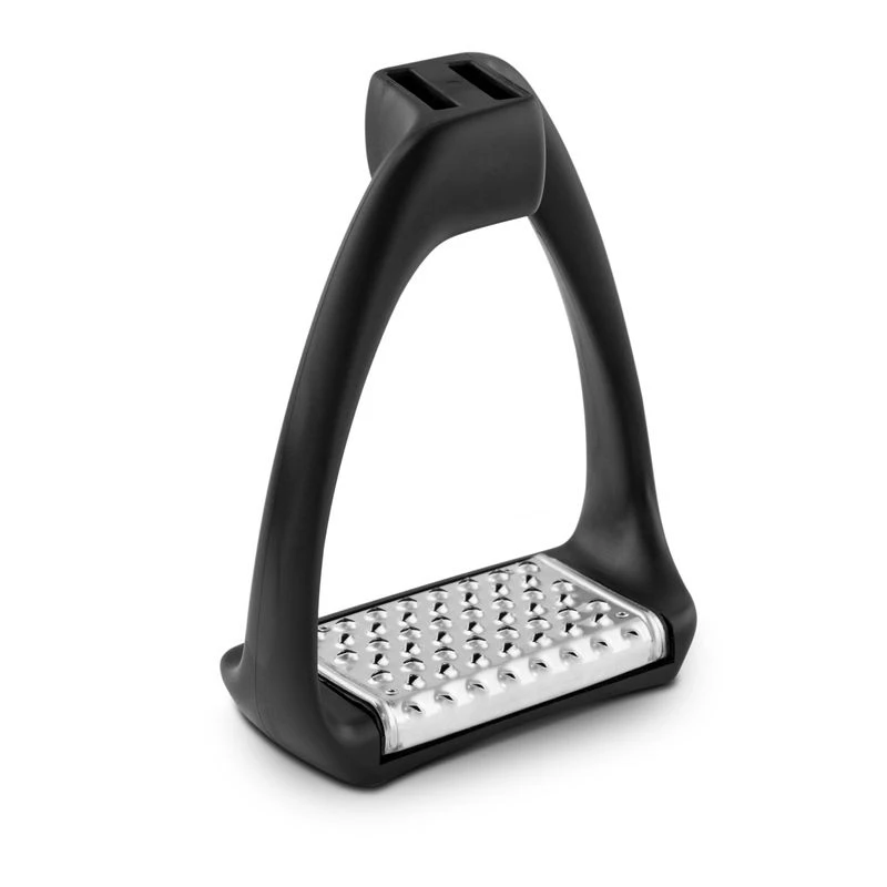 Royal Rider Evo 80 Stirrups - Black/Stainless Steel Pad Royal Rider Evo 80 Stirrups - Black/Stainless Steel Pad -Ovation Store 621339 800 800