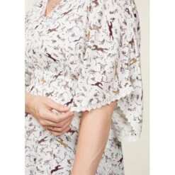 EQL Women's Daydream Gauze Tunic - Soft White Spring Fever -Ovation Store 644628 800 800