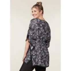 EQL Women's Daydream Gauze Tunic - Black Eq Lace -Ovation Store 644735 800 800
