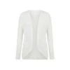 EQL Women's Mesh Cocoon Cardigan - Soft White
