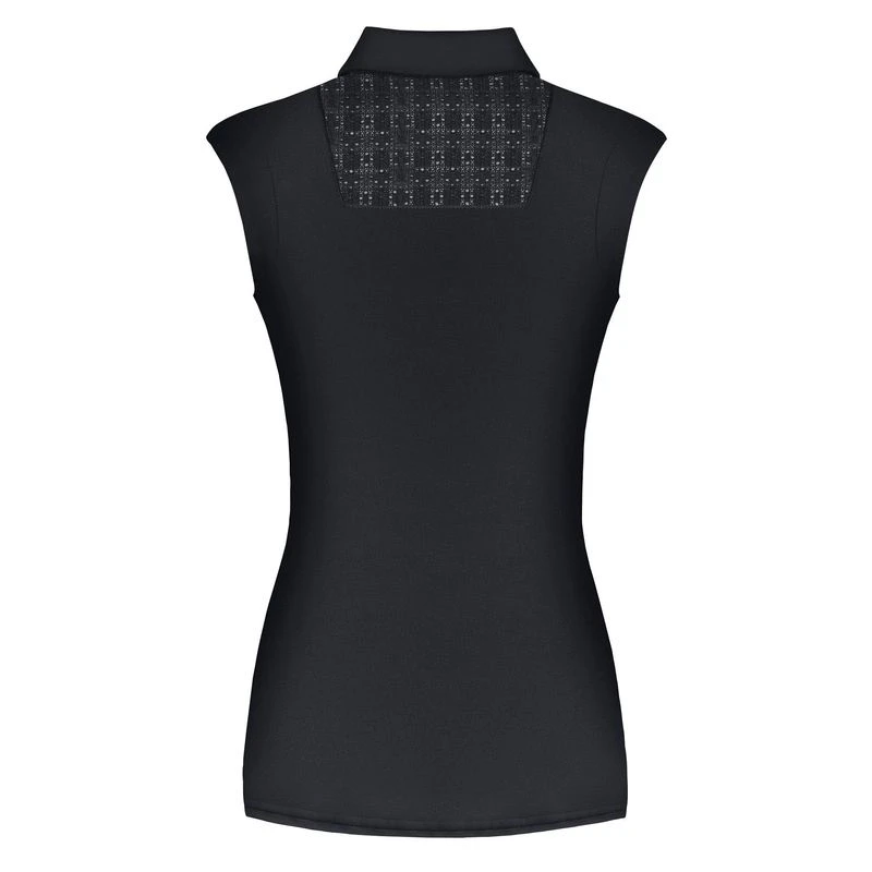 Fair Play Women's Alina Sleeveless Polo Shirt - Black Fair Play Women's Alina Sleeveless Polo Shirt - Black -Ovation Store 664816 800 800