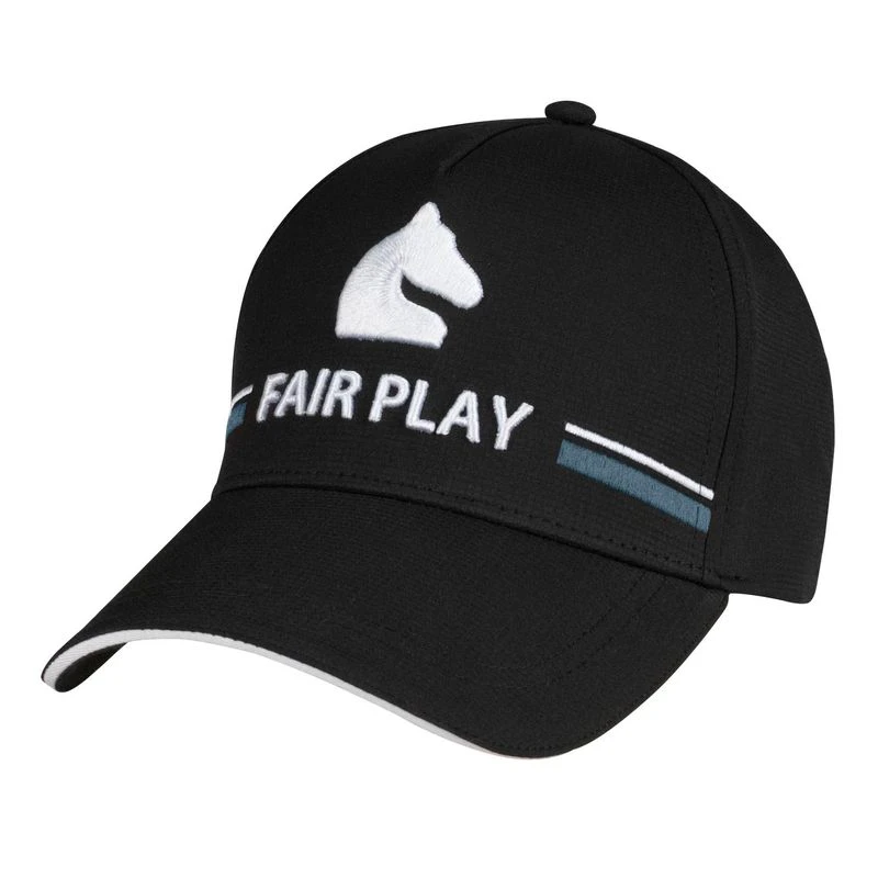 Fair Play Jockey Baseball Cap - Black Fair Play Jockey Baseball Cap - Black -Ovation Store 666040 800 800