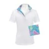 RJ Classics Kids' Sadie Jr 37.5 Short Sleeve Show Shirt - White /Mermaid Tie Dye -Ovation Store 673824 800 800