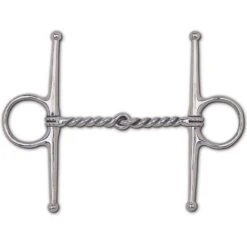 Toklat Full Cheek Twisted Wire Snaffle Bit