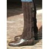 Ovation EZE Tab Suede Half Chaps - Brown -Ovation Store 676708 800 800
