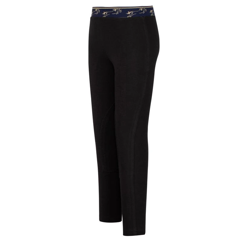 TuffRider Kids' Cotton Schoolers Riding Tights - Black TuffRider Kids' Cotton Schoolers Riding Tights - Black -Ovation Store 678780 800 800