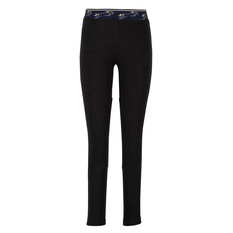TuffRider Kids' Cotton Schoolers Riding Tights - Black TuffRider Kids' Cotton Schoolers Riding Tights - Black -Ovation Store 678781 800 800