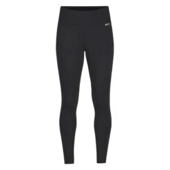 Kerrits Women's Free Style Knee Patch Pocket Tights - Black Solid