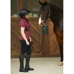 Kerrits Women's Free Style Knee Patch Pocket Tights - Black Solid -Ovation Store 681151 800 800