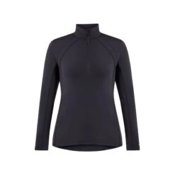 Kerrits Women's Rail Side Quarter Zip Tech Top - Black