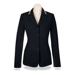 RJ Classics Women's Palermo Orange Label Show Coat - Black