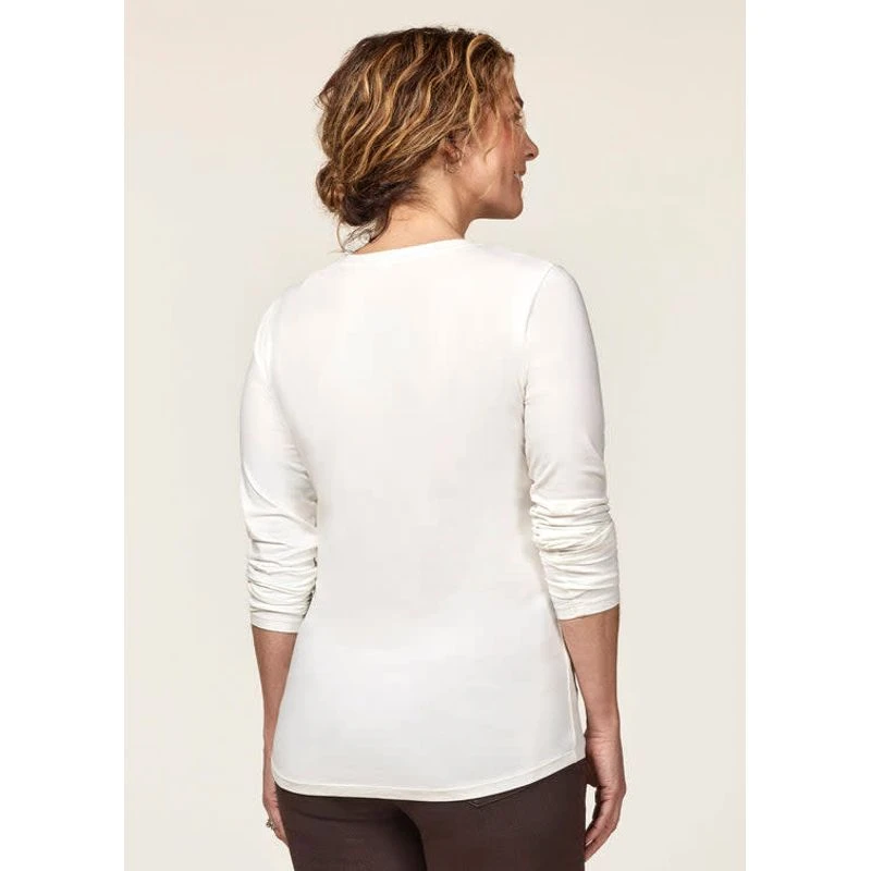 EQL Women's Held Long Sleeve T-Shirt - Soft White EQL Women's Held Long Sleeve T-Shirt - Soft White -Ovation Store 682441 800 800