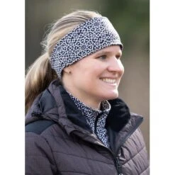 Kerrits Women's Rail Side Fleece Headband - Black Starlight -Ovation Store 682901 800 800
