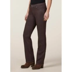 EQL Women's In Motion Straight Leg Pants - Java -Ovation Store 687873 800 800