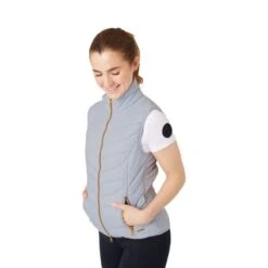 Horze Women's Shannon Light Padded Vest - Grey Dawn 3 Horze Women's Shannon Light Padded Vest - Grey Dawn -Ovation Store 695554 800 800