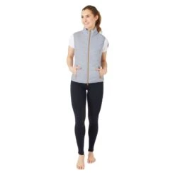 Horze Women's Shannon Light Padded Vest - Grey Dawn 4 Horze Women's Shannon Light Padded Vest - Grey Dawn -Ovation Store 695555 800 800