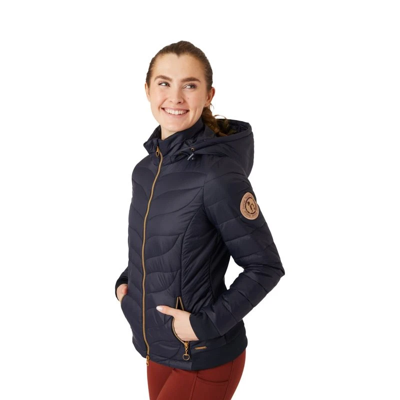 Horze Women's Shannon Light Padded Jacket - Dark Navy Horze Women's Shannon Light Padded Jacket - Dark Navy -Ovation Store 695584 800 800
