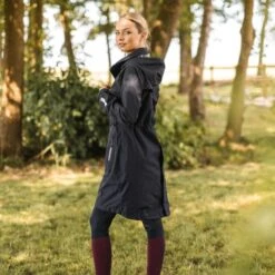 B Vertigo Women's Joanna Raincoat - Dark Navy 7 B Vertigo Women's Joanna Raincoat - Dark Navy -Ovation Store 695684 800 800