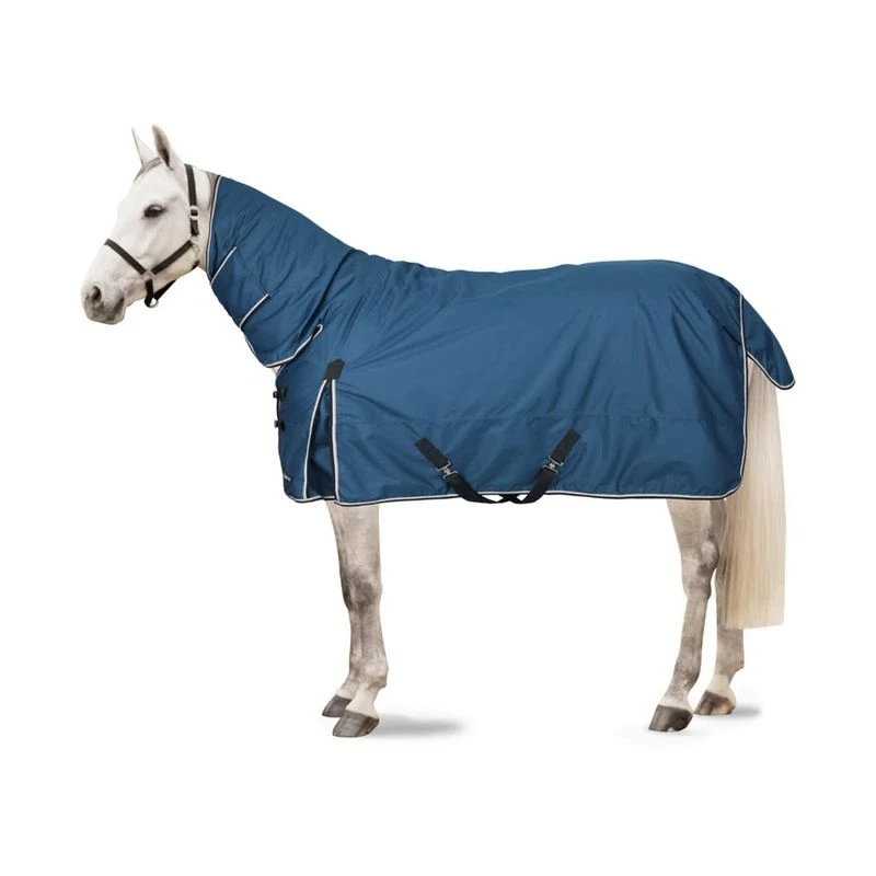 Horze Glasgow Medium Weight Combo Turnout Blanket 150g - Opal Blue Horze Glasgow Medium Weight Combo Turnout Blanket 150g - Opal Blue -Ovation Store 695781 800 800