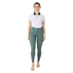 B Vertigo Women's Enya Full Seat Breeches - Jungle Green -Ovation Store 696647 800 800