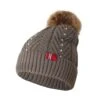 B Vertigo Women's Rosalie Knitted Pom Pom Hat - Major Brown -Ovation Store 697127 800 800