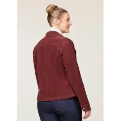 EQL Women's In Motion Corduroy Jacket - Mahogany -Ovation Store 698346 800 800