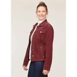 EQL Women's In Motion Corduroy Jacket - Mahogany -Ovation Store 698347 800 800