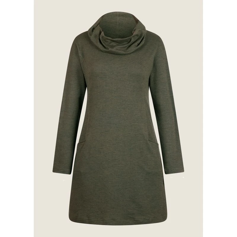 EQL Women's Textured Cowl Neck Dress - Evergreen EQL Women's Textured Cowl Neck Dress - Evergreen -Ovation Store 700541 800 800
