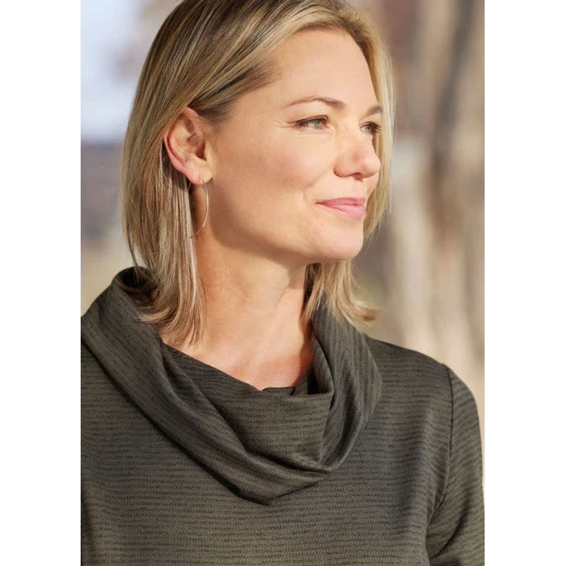 EQL Women's Textured Cowl Neck Dress - Evergreen EQL Women's Textured Cowl Neck Dress - Evergreen -Ovation Store 700545 800 800