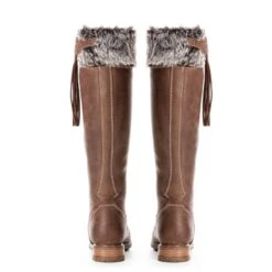 Tredstep Women's Shannon Fur H2O Country Boot - Mahogany -Ovation Store 703323 800 800