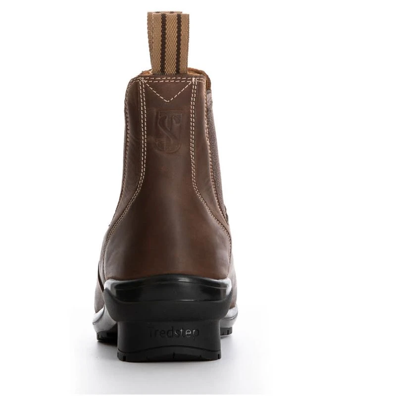 Tredstep Liffey Pull On Short Country Boot - Mahogany Tredstep Liffey Pull On Short Country Boot - Mahogany -Ovation Store 704830 800 800