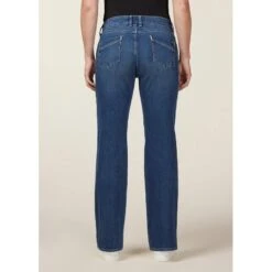 EQL Women's In Motion Button Fly Straight Leg Jeans - Midnight Wash 5 EQL Women's In Motion Button Fly Straight Leg Jeans - Midnight Wash -Ovation Store 711515 800 800